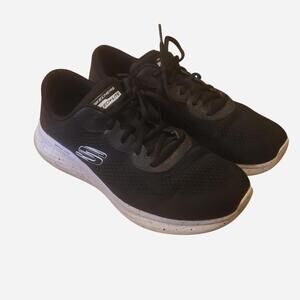 Womens Black Skechers Skech-Lite running shoes Size 10